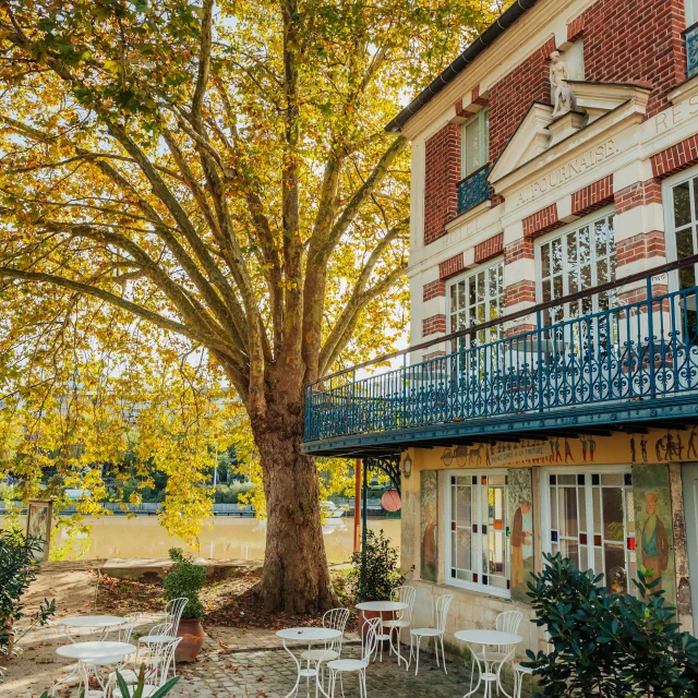La maison Fournaise sur l'île des Impressionnistes à Chatou
