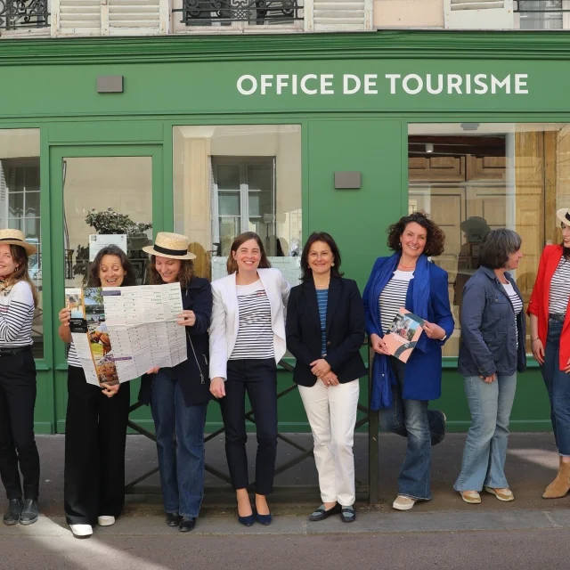 Equipe de l'Office de Tourisme Saint Germain Boucles de Seine